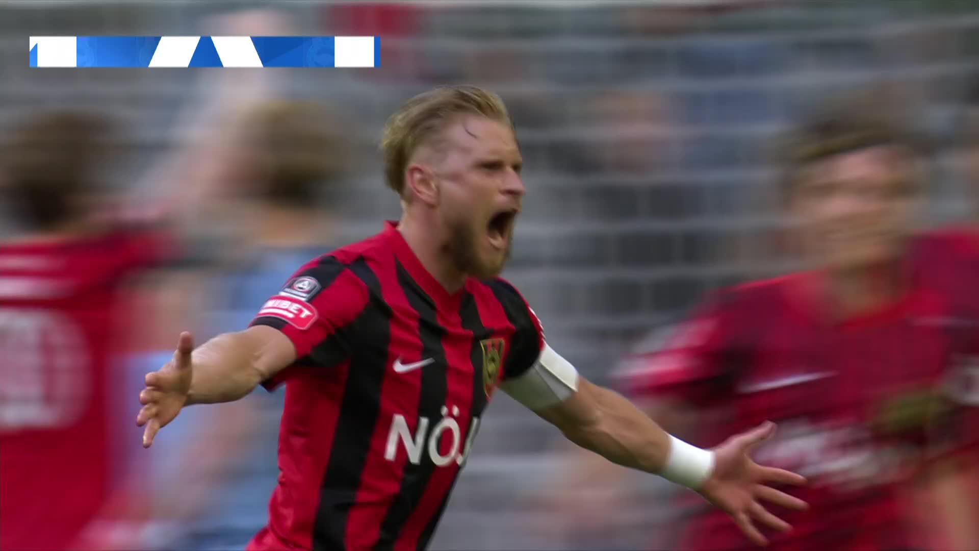 Strand scorer mot Djurgården