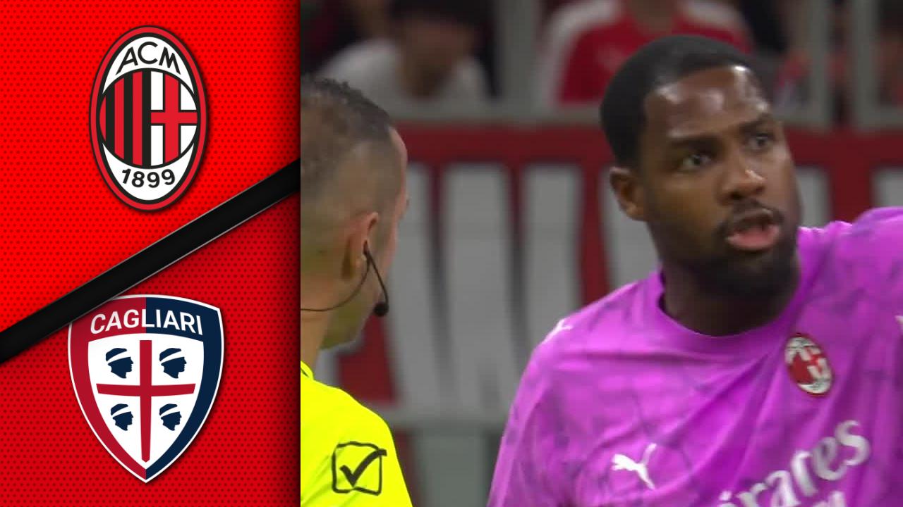 Se høydepunktene fra AC Milan - Cagliari