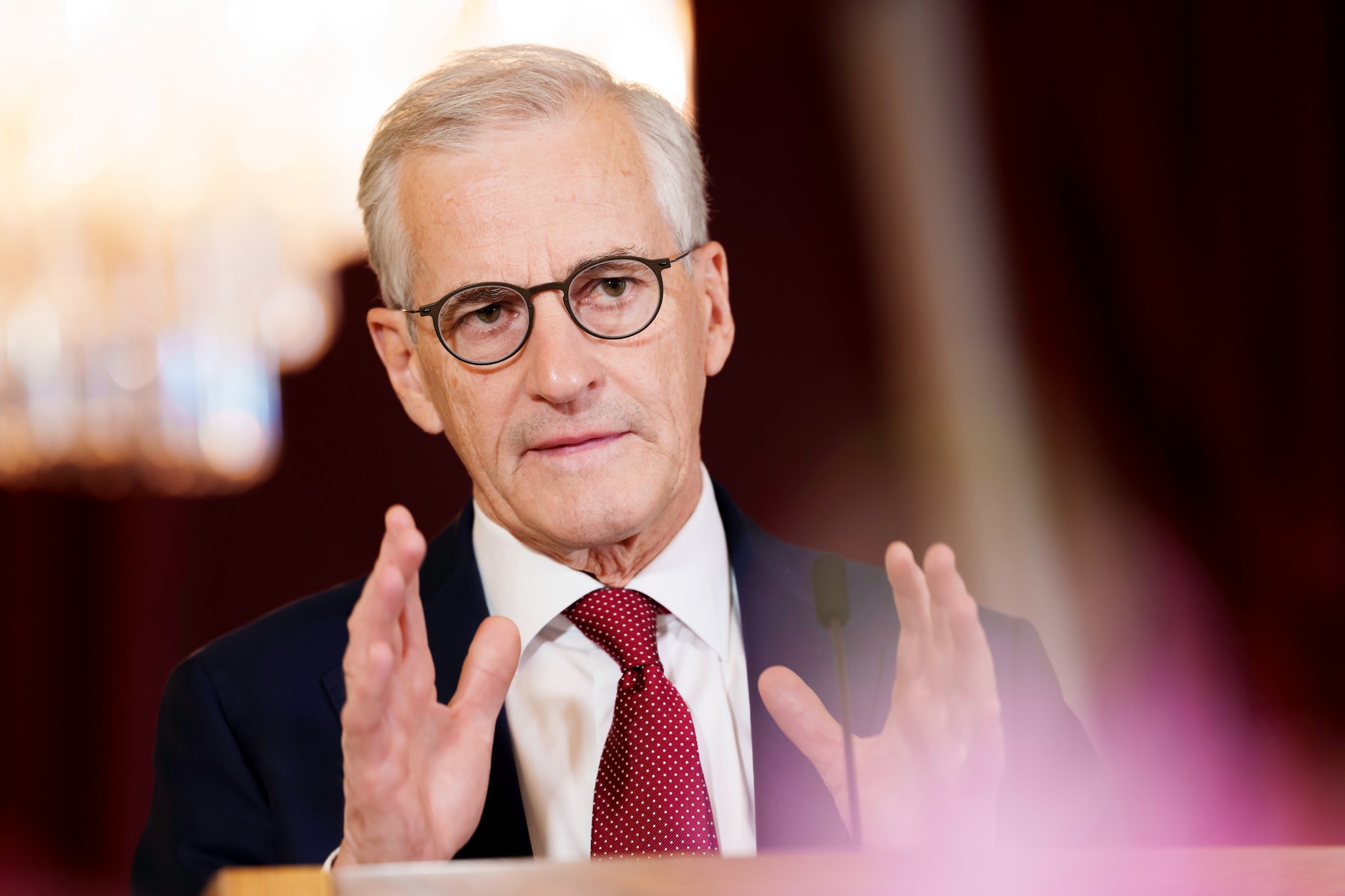 Se direkte: Regjeringen legger frem ny sikkerhetsstrategi