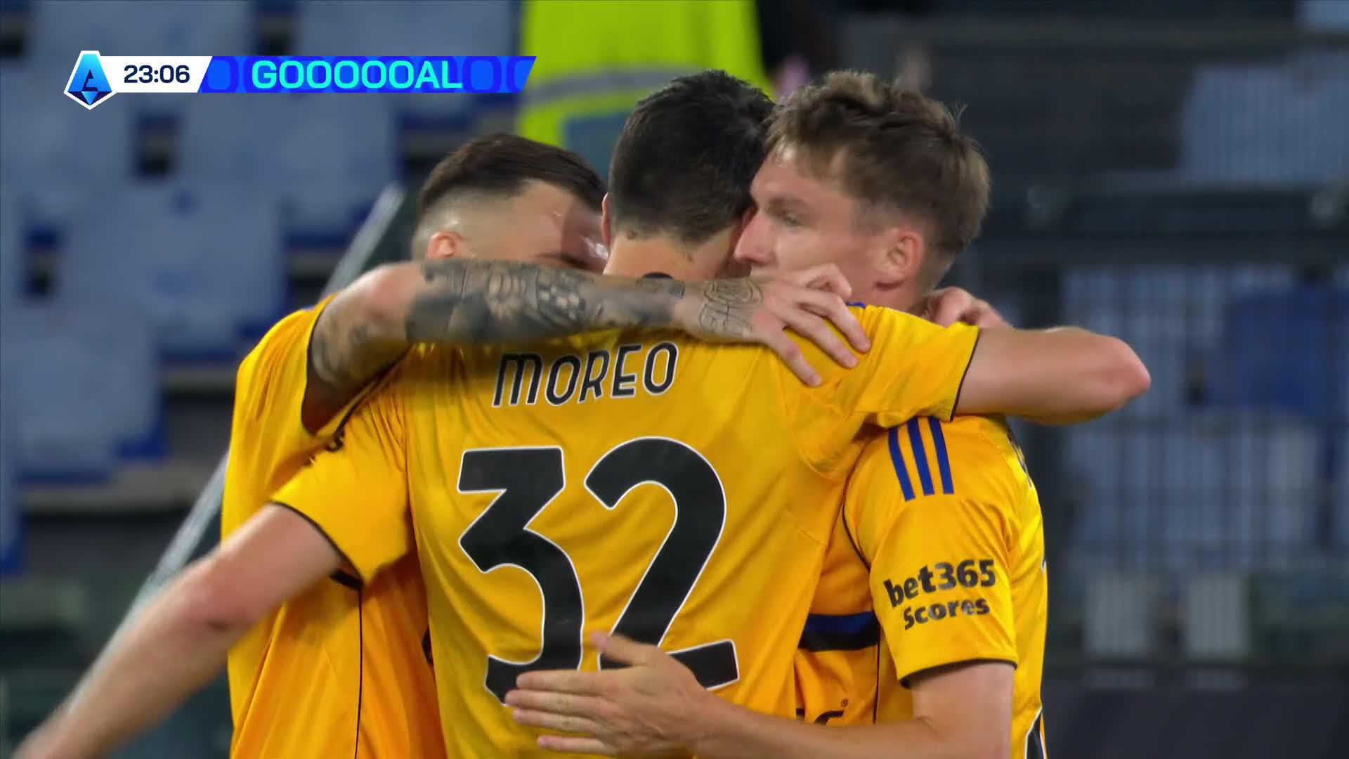 Moreo scorer mot Lazio