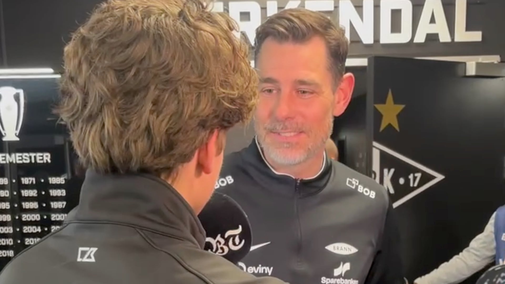 Freyr reagerer på nedrykksspørsmål