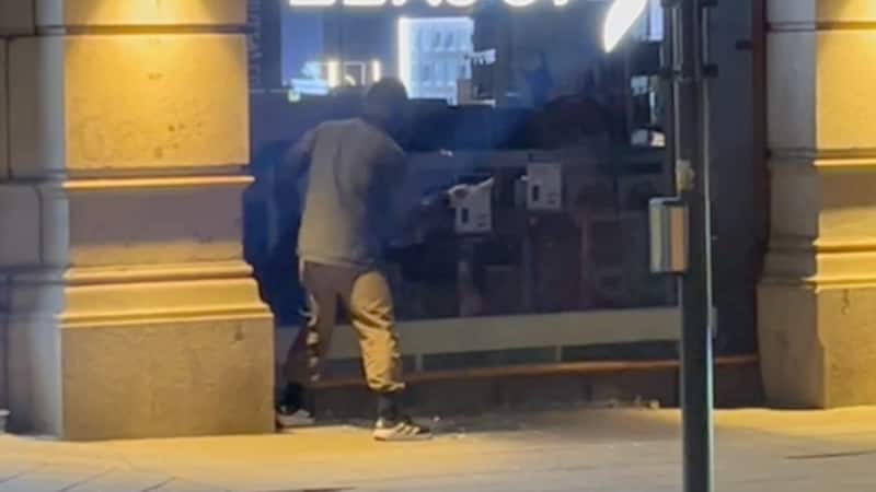Brøt seg inn på Glasmagasinet