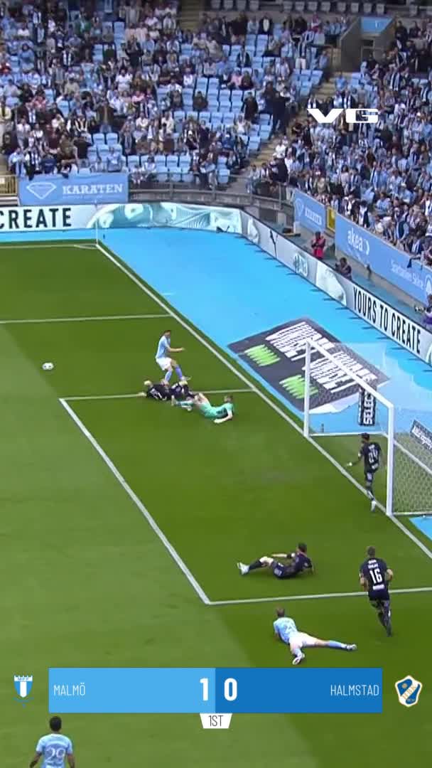 1-0: Skogmar, Malmö