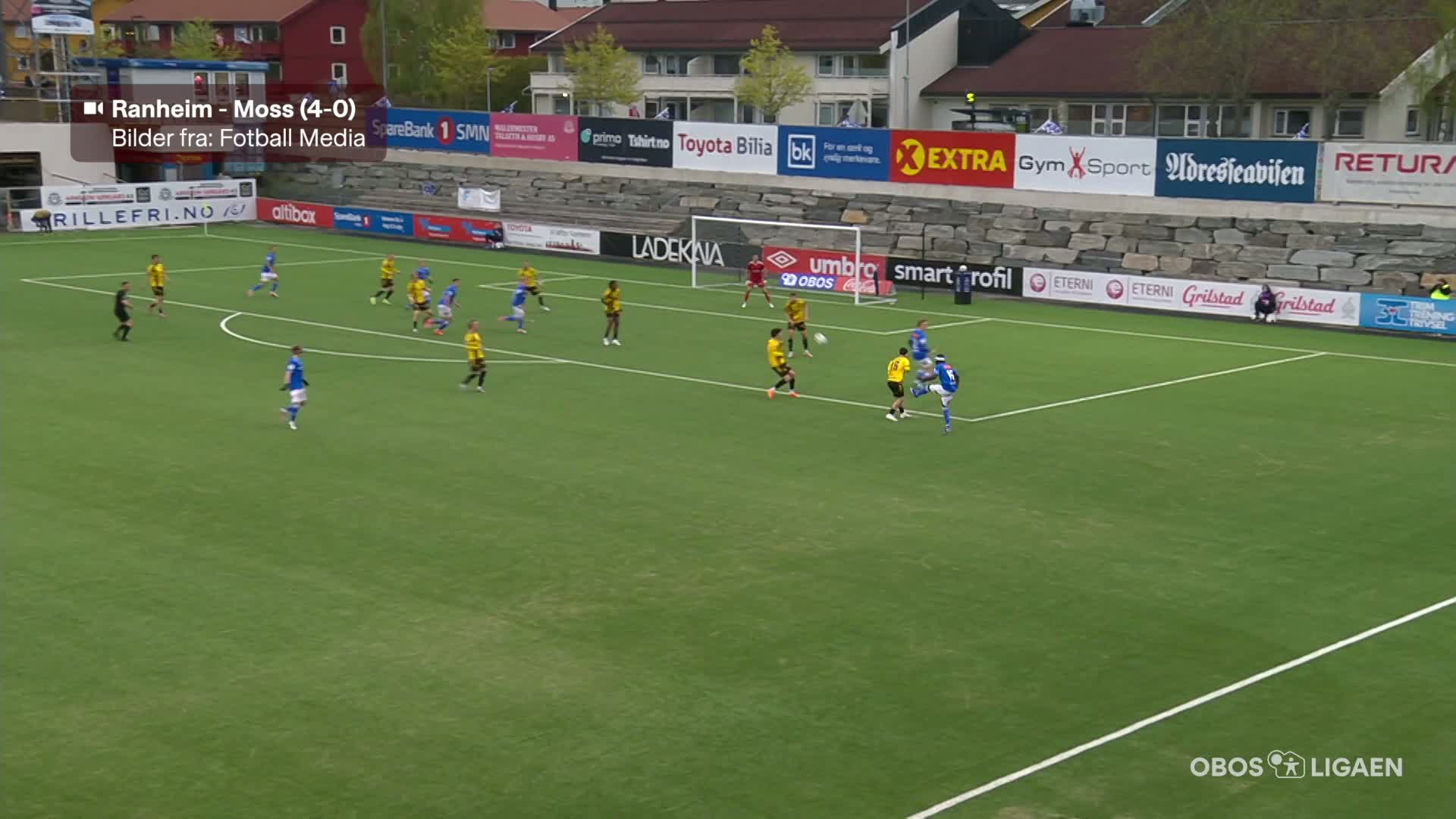 Se høydepunktene: Ranheim valset over Moss