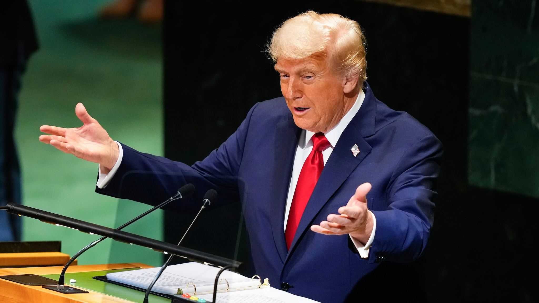 Trump i FN: Hevder USA er respektert igjen