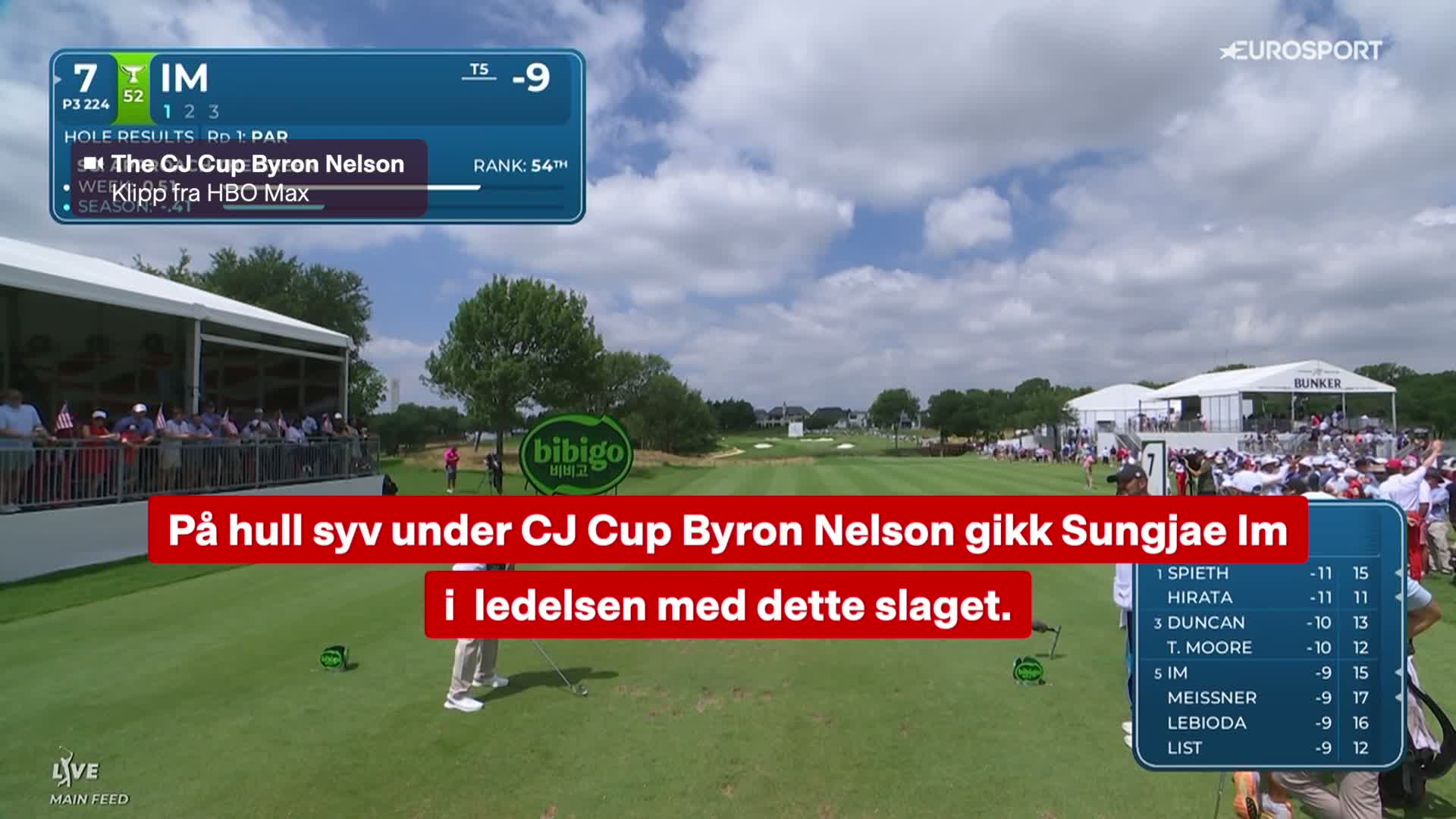 Hole in one: – På et av de vanskeligste hullene