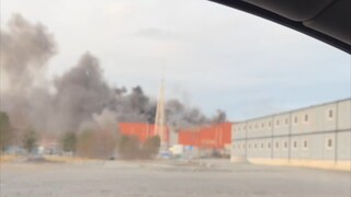 Brann hos miljøverk på Stord: – Veldig tykk røyk