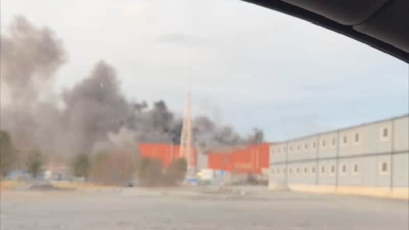 Brann hos miljøverk på Stord: – Veldig tykk røyk