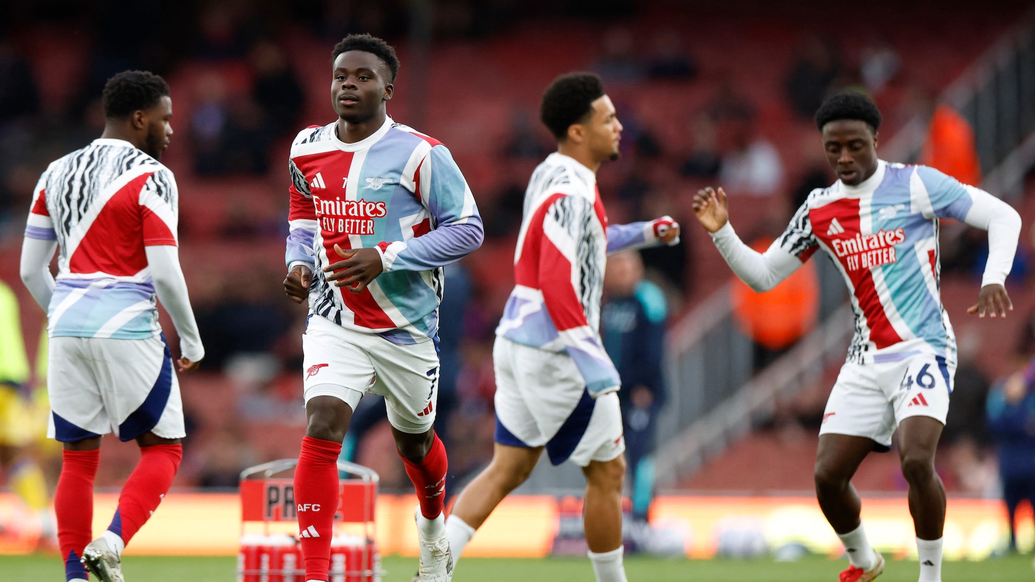 SE NÅ: Siste nytt fra London før semifinalen mellom Arsenal og PSG