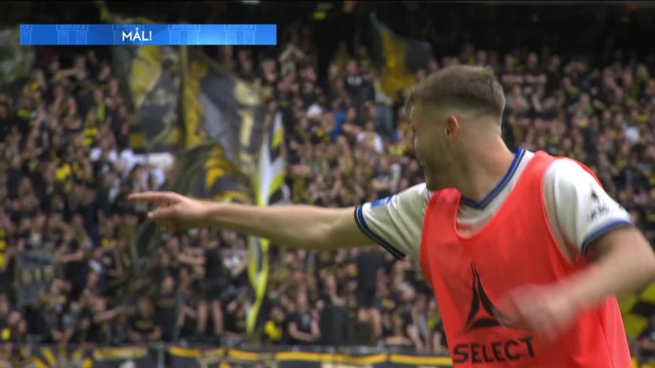 Henrik Castegren setter 3-0 mot AIK