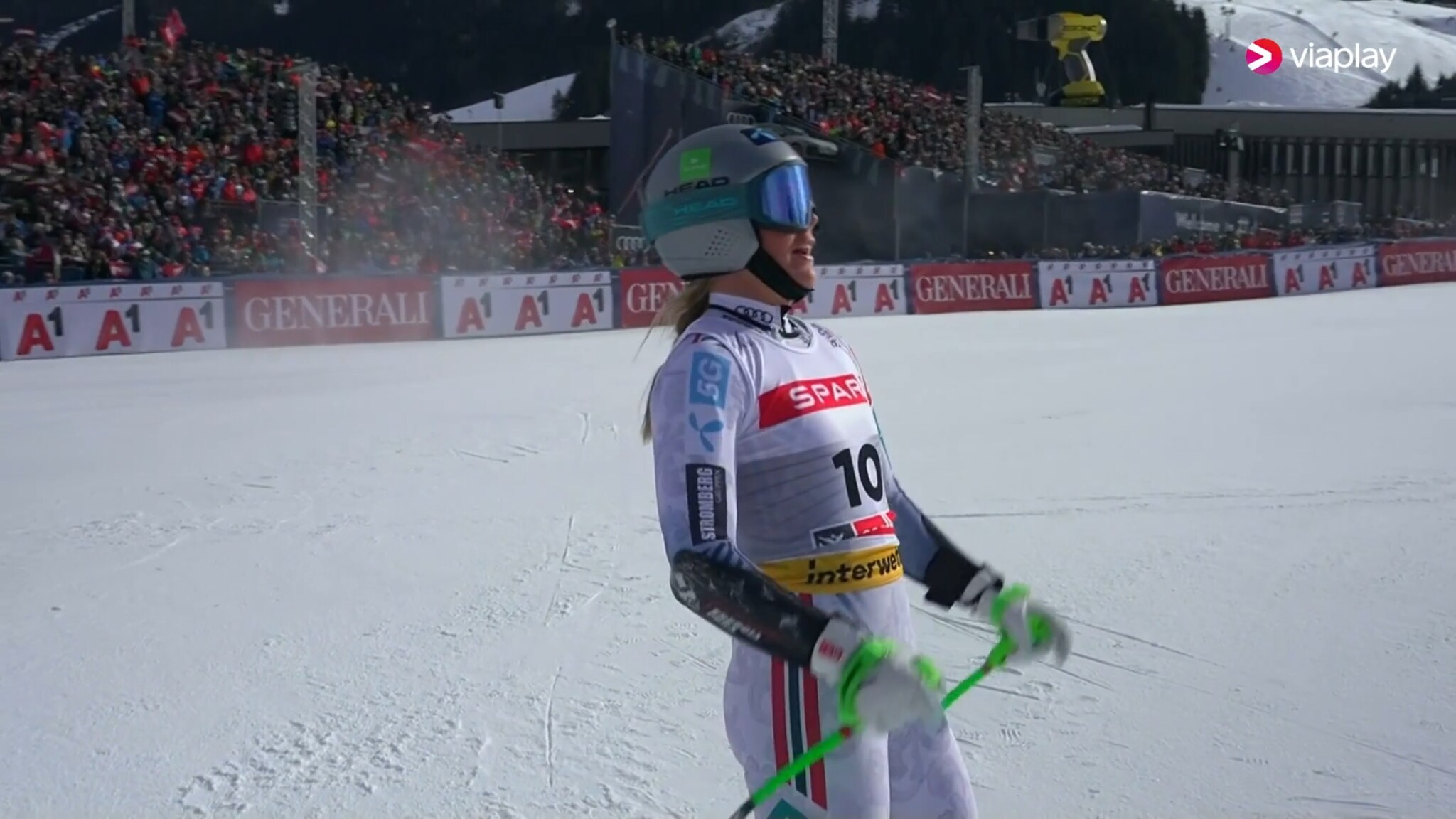 Kajsa Vickhoff Lie tar VM-bronse i Super-G etter nervepirrende avslutning