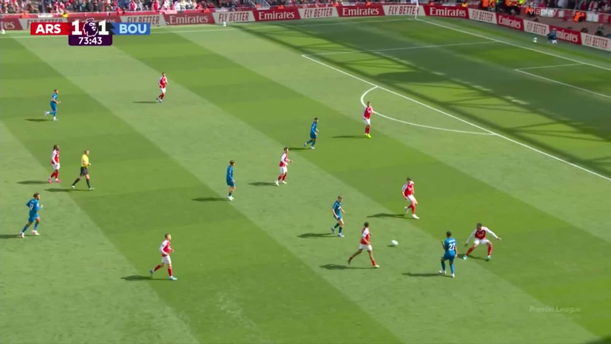 Kjempesmell for Arsenal uten &Oslash;degaard: Tapte mot Bournemouth