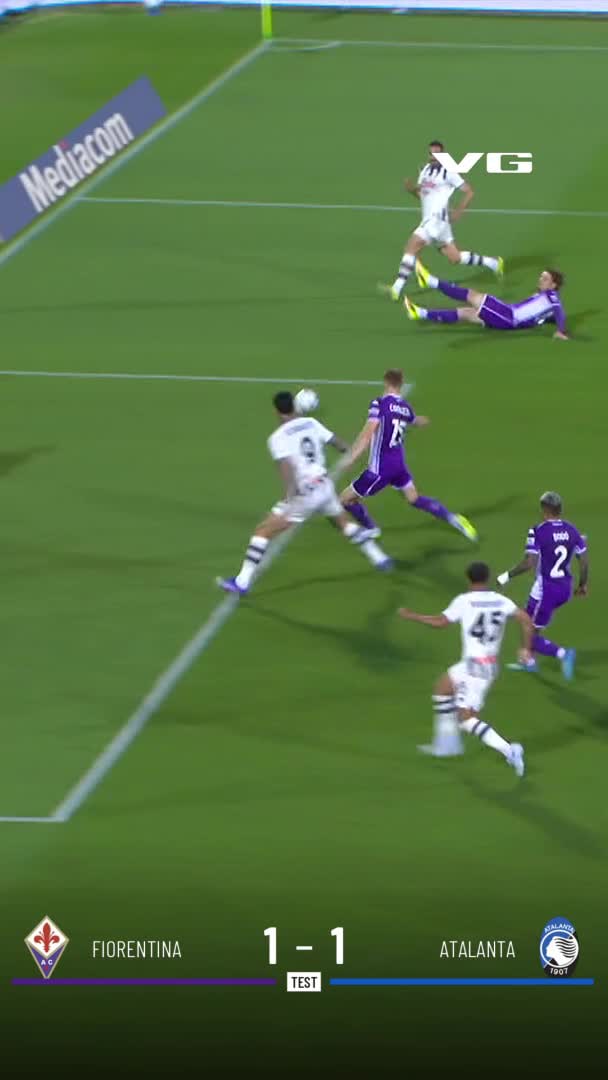 1-1: Comuzzo, Atalanta