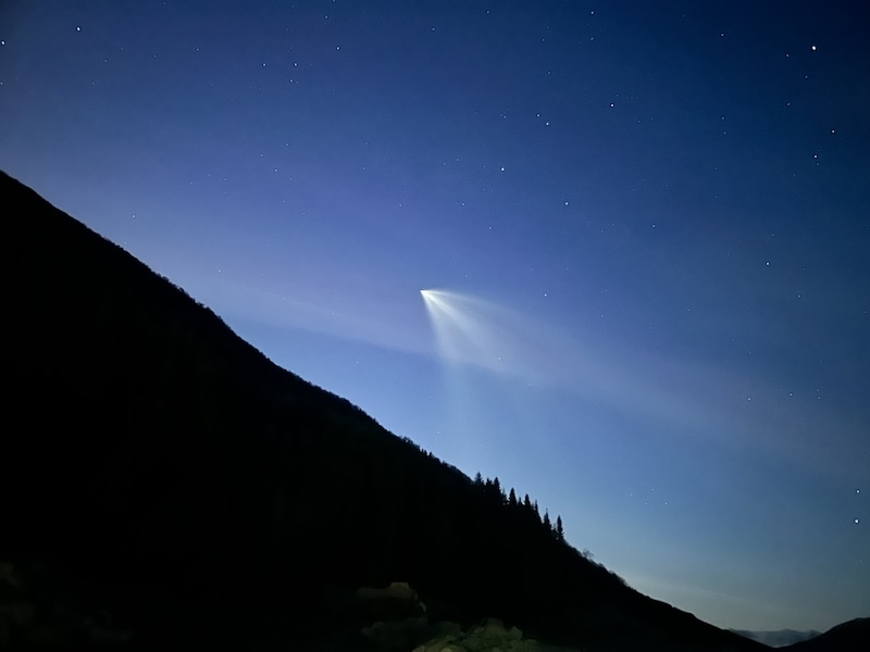 Mystisk lysfenomen lyste opp himmelen