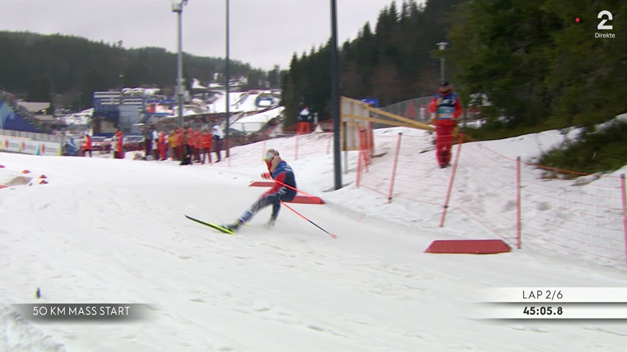 Her faller Slind: - Huff a meg