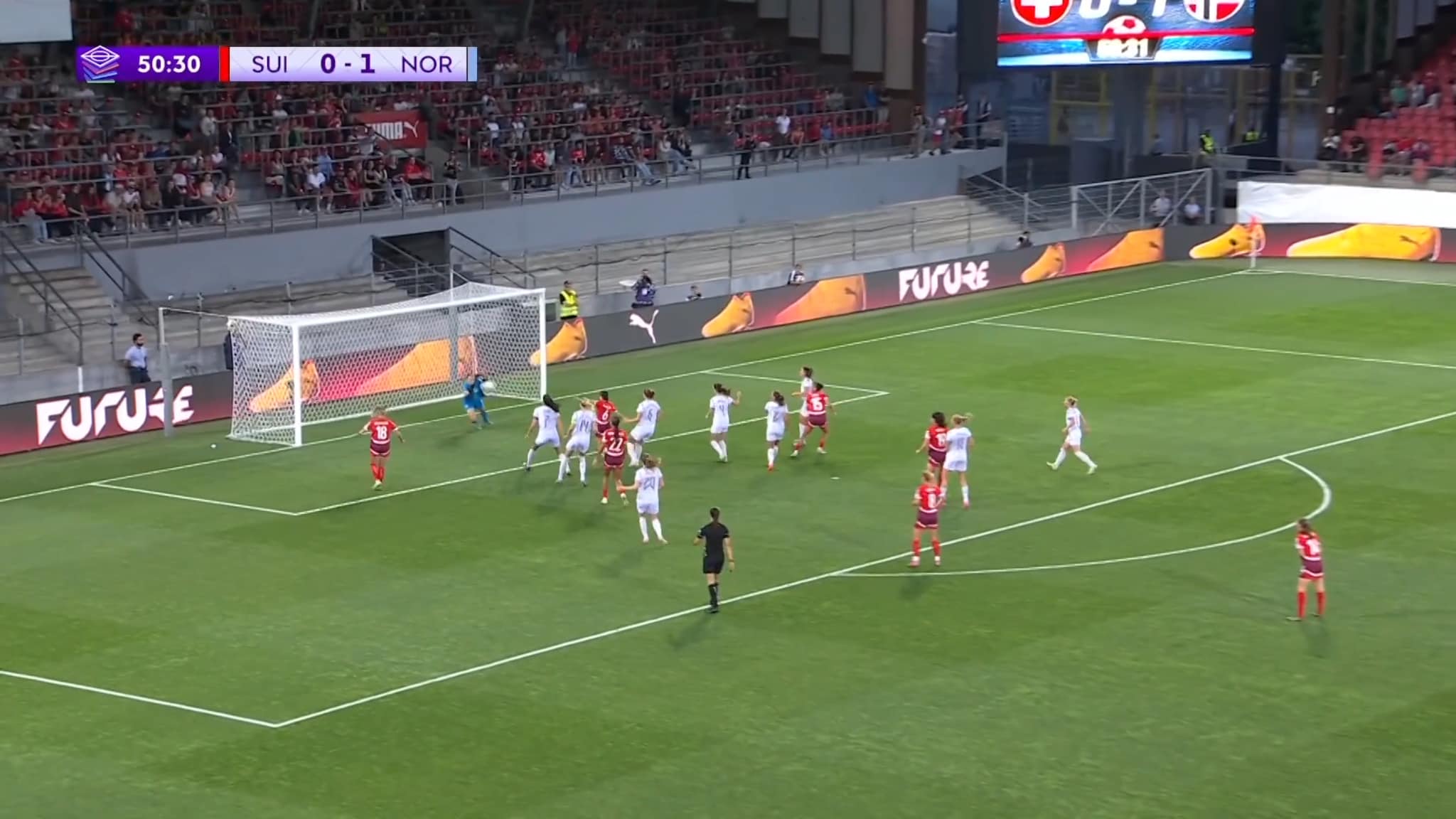 Thea Bjelde skadet da Norge sikret viktig Nations League-seier