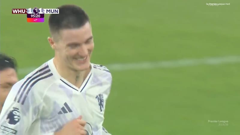 Manchester Uniteds seiersrekke brutt - reddet poeng på overtid mot West Ham