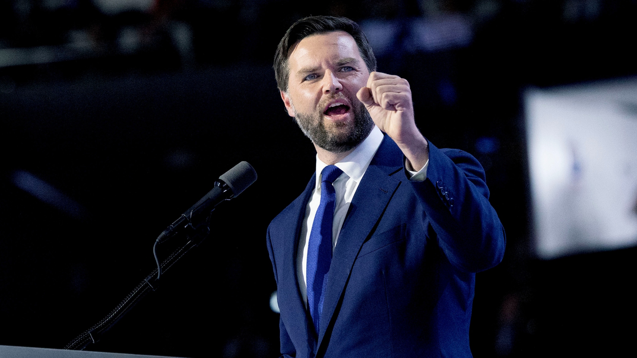 Pressekonferanse med Vance og Hegseth