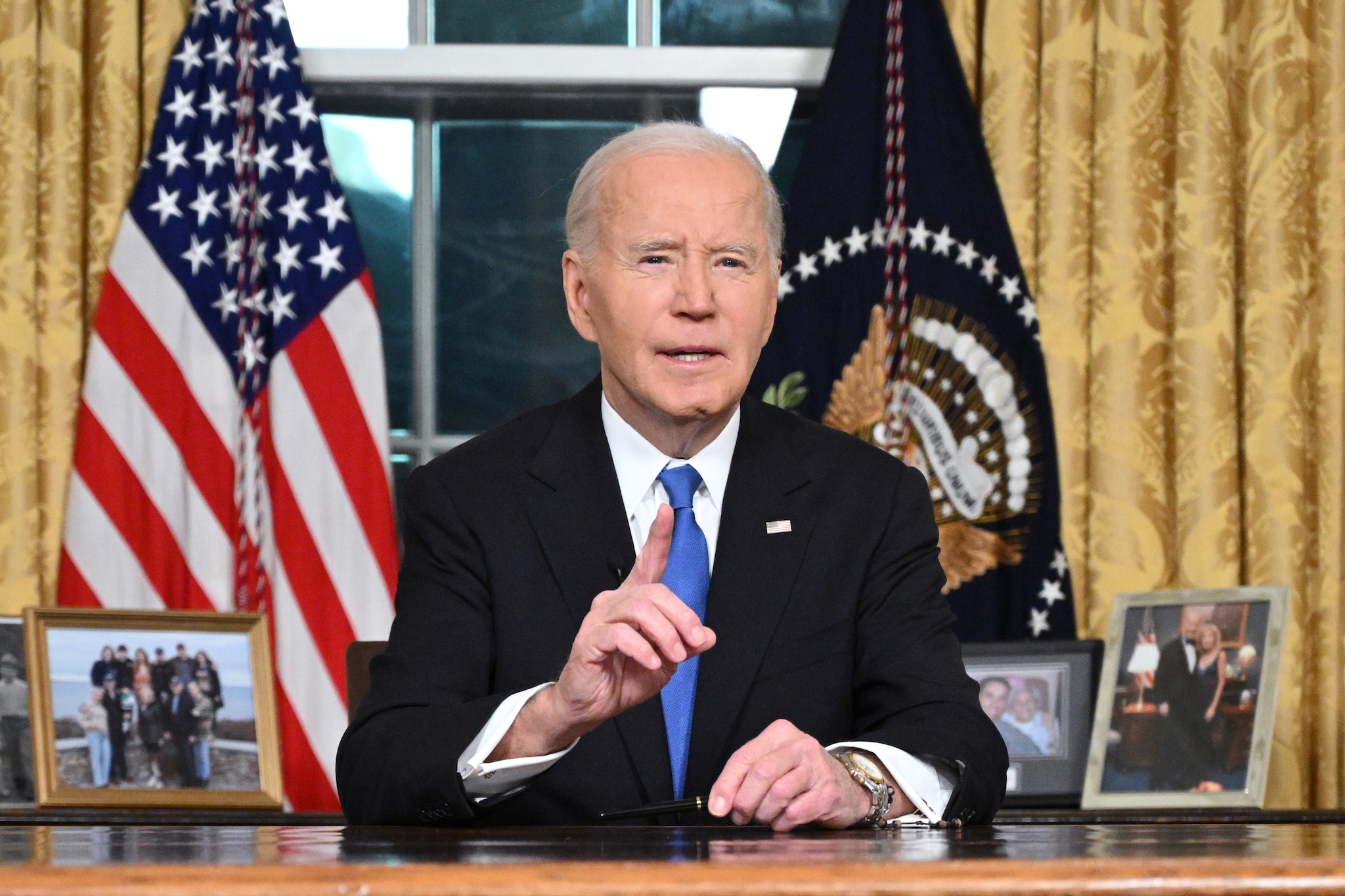 Biden advarer mot oligarki i avskjedstale