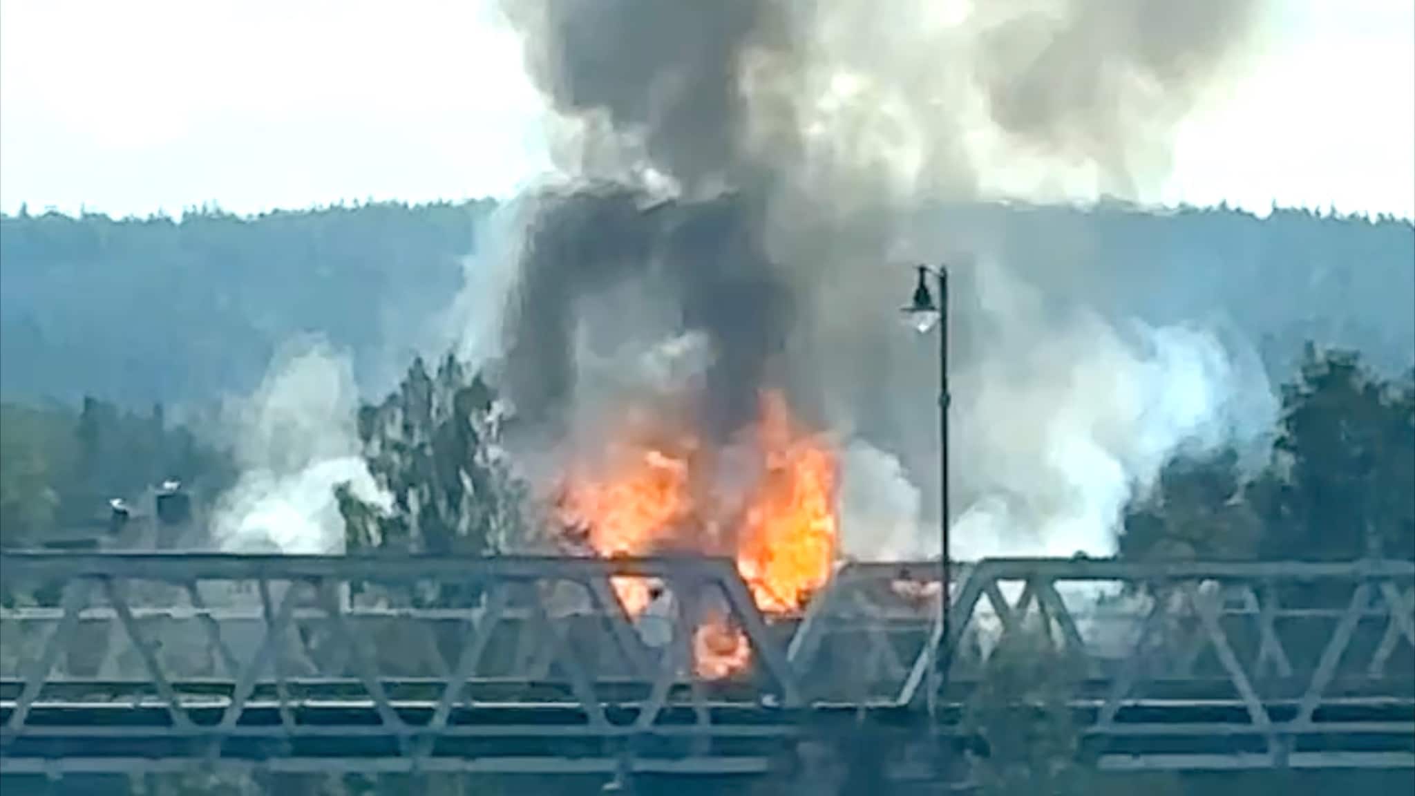 Full fyr i bolighus i Elverum: Fare for spredning