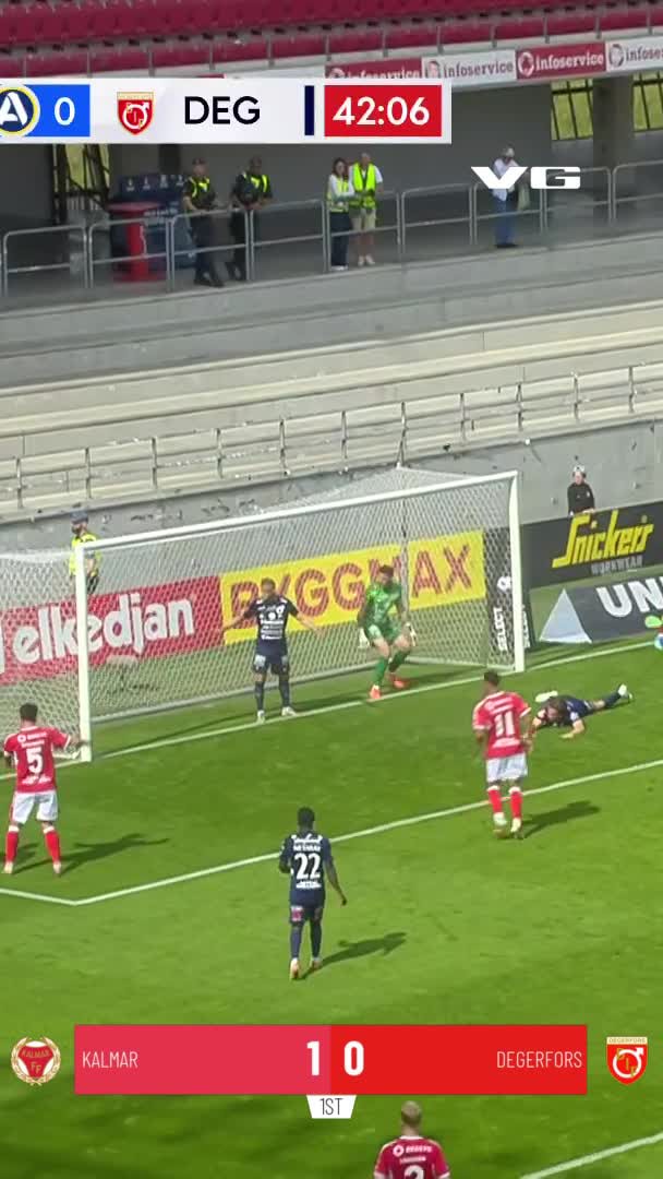 1-0: Jansson, Kalmar