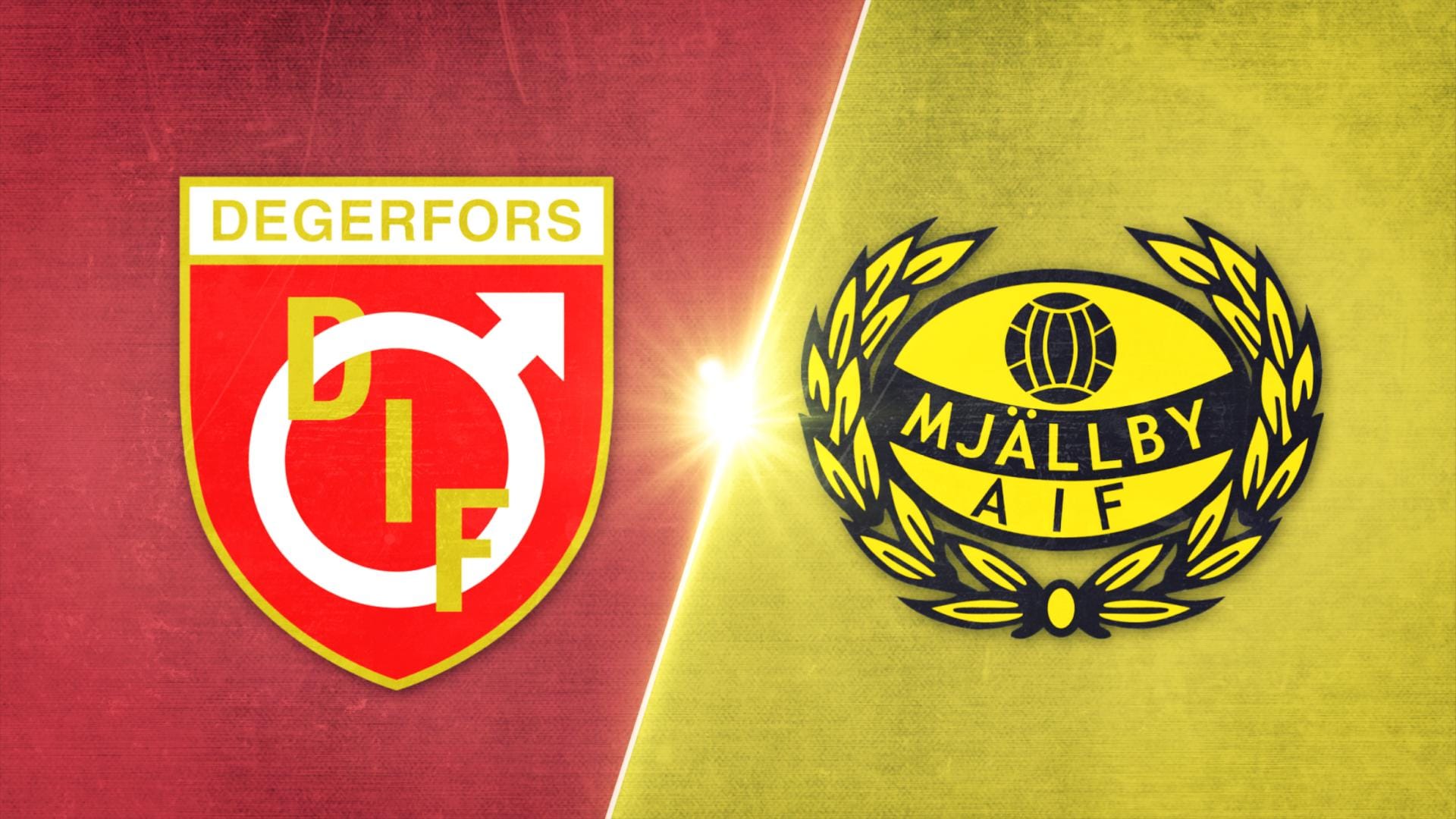 Se Degerfors - Mjällby på 25 minutter