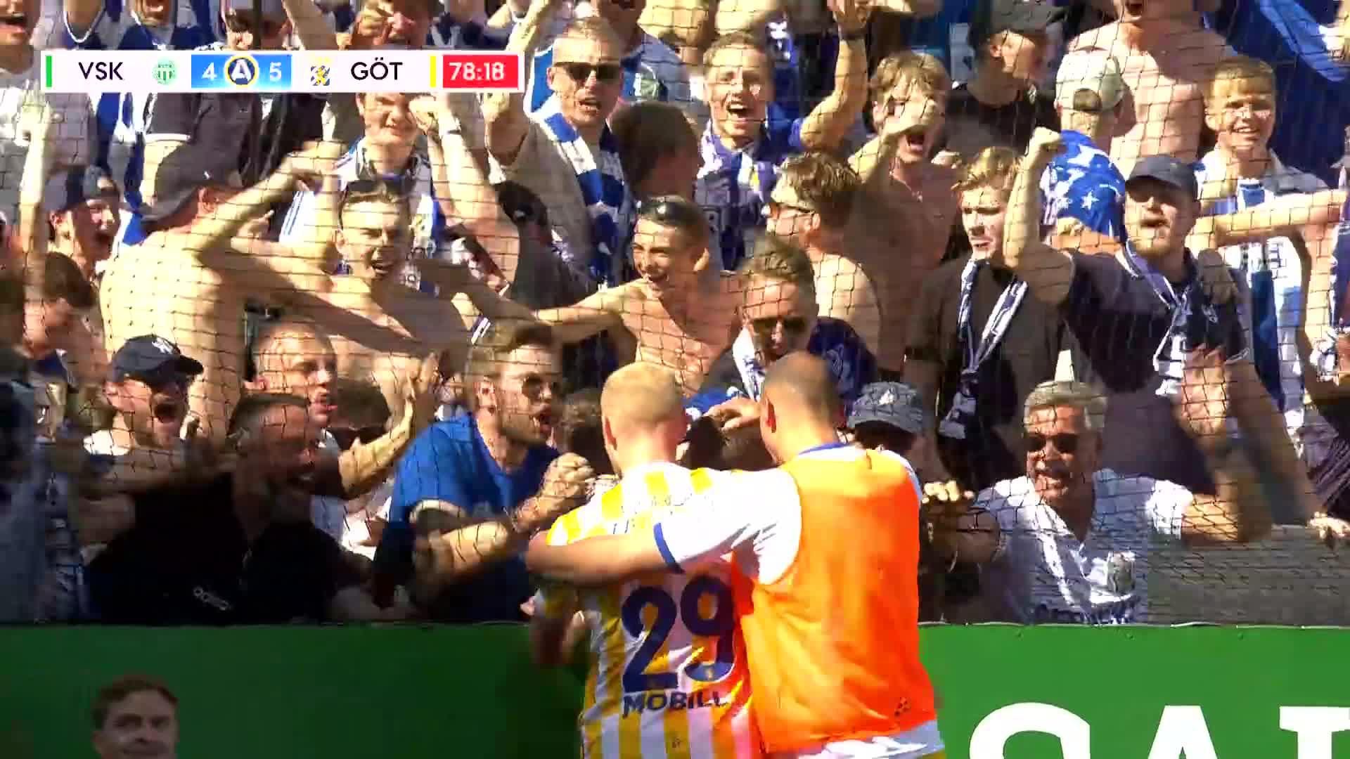 Tobias Heintz med mål mot Västerås