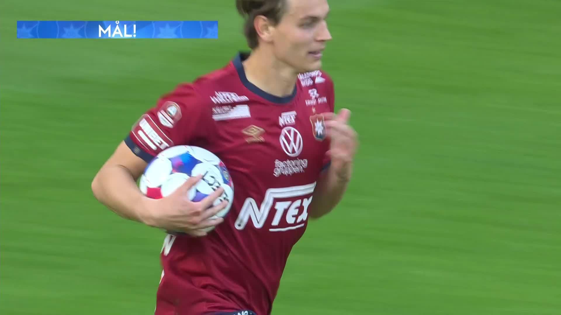 Noah Christofferson setter 1-2 mot Elfsborg