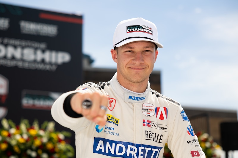 Hauger sikret norsk bilsponsor foran Indycar-debuten