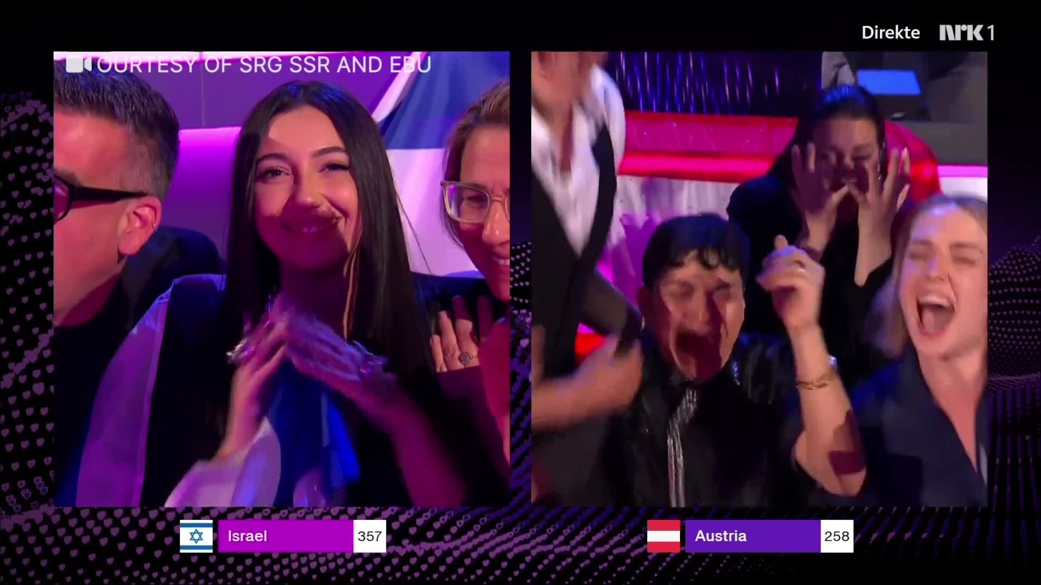 Eurovision: Seier til Østerrike!