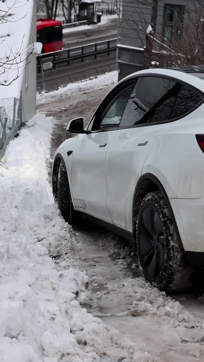 Bratt møte med vinteren