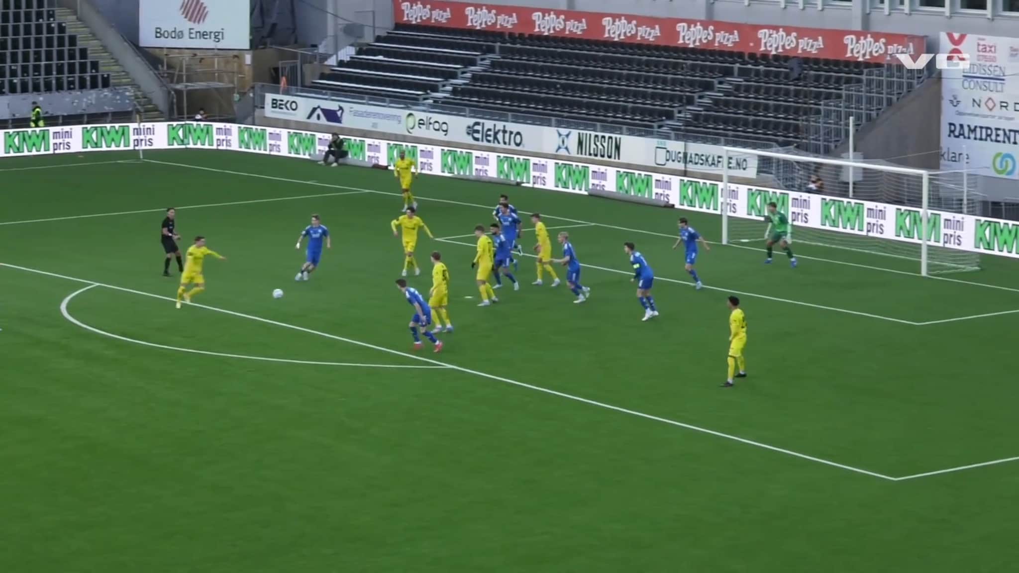 Drømmescoring fra Patrick Berg da Glimt feide over Junkeren