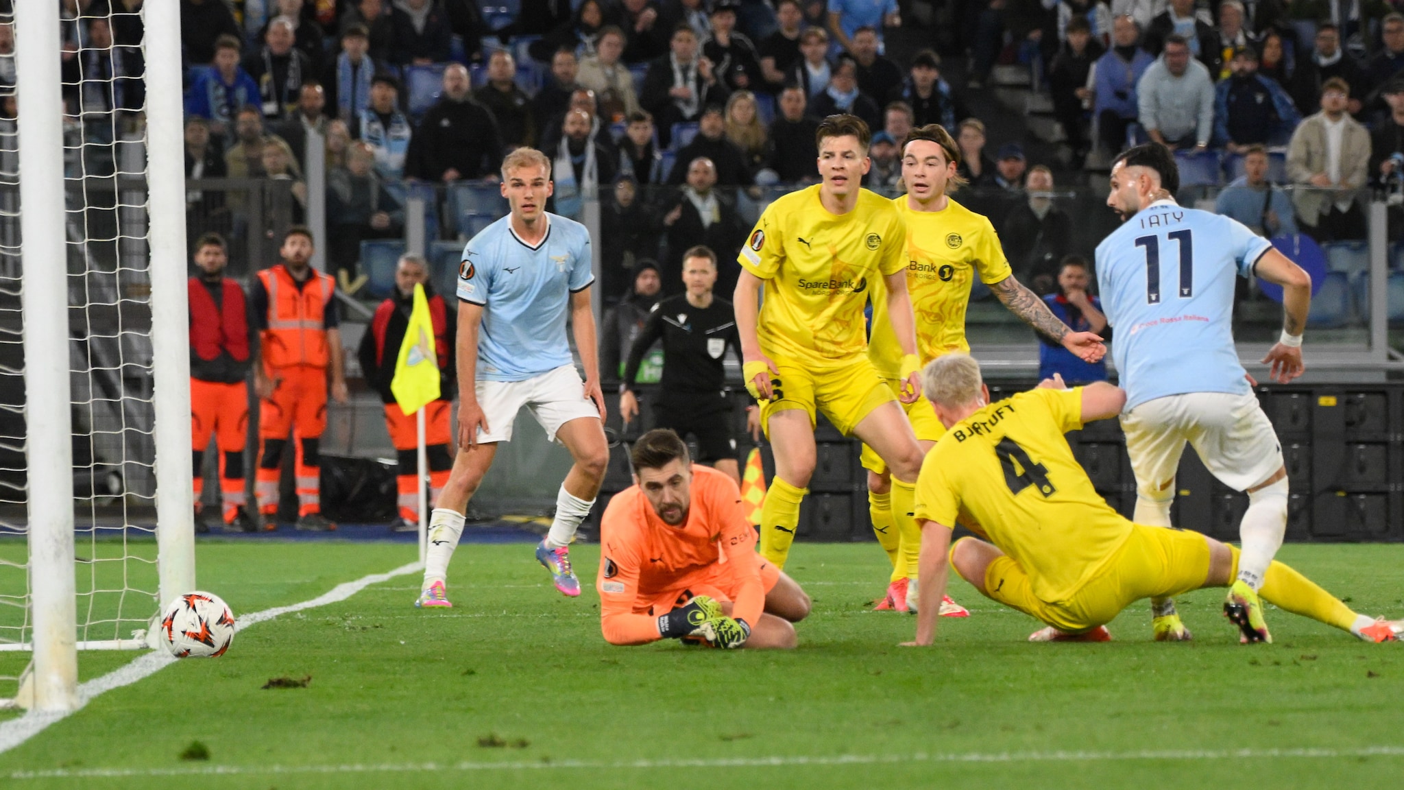 SE NÅ: Lazio leder 1-0 over Bodø/Glimt i Roma - se pausesending her