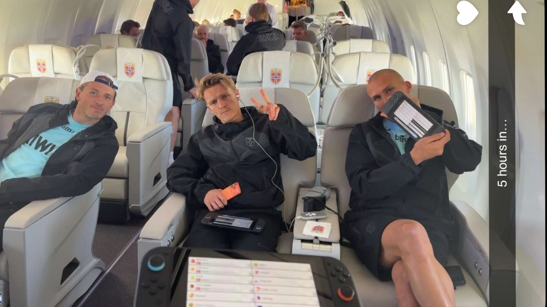 Slik var flyturen