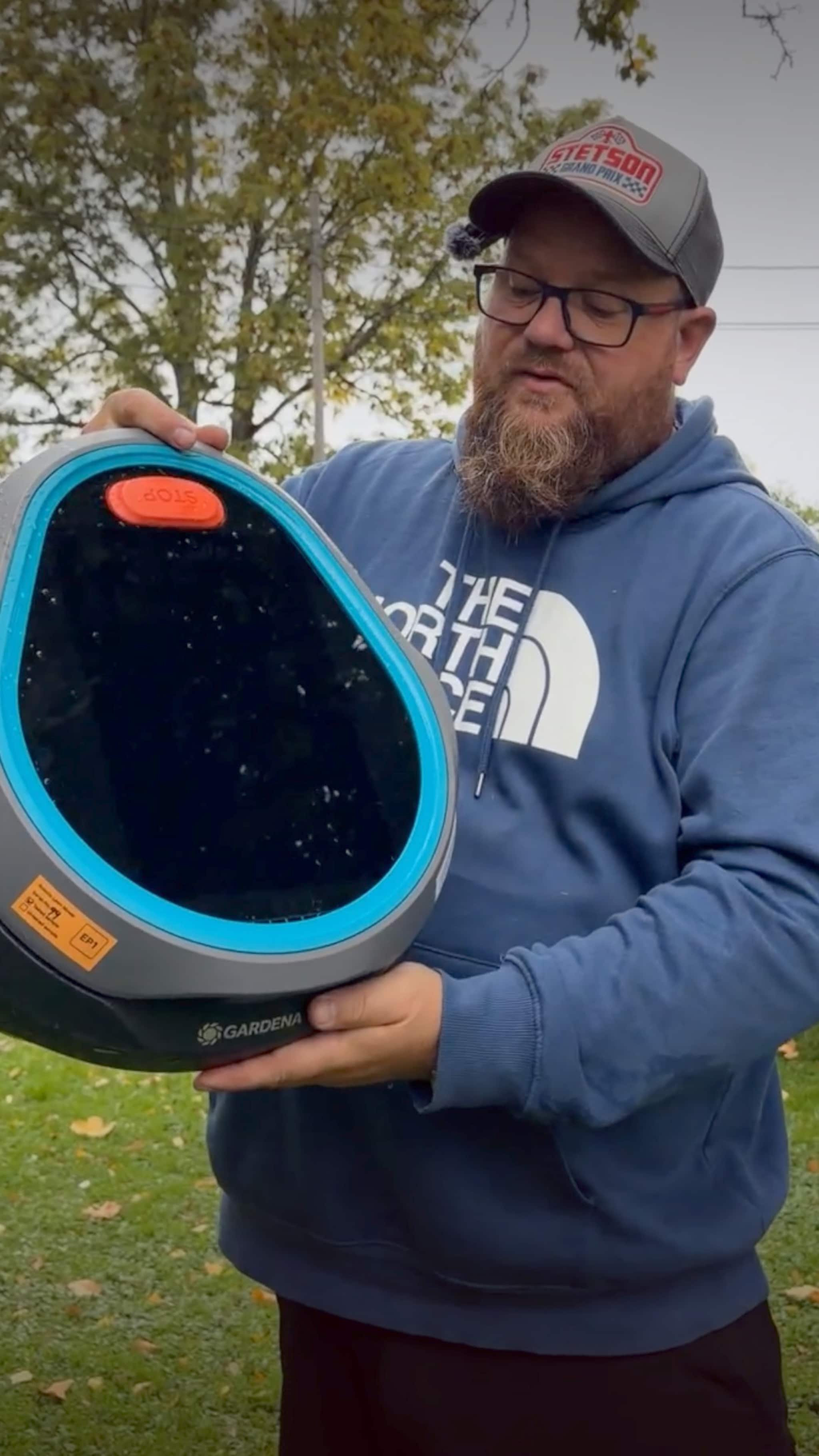 En helt unik robotgressklipper