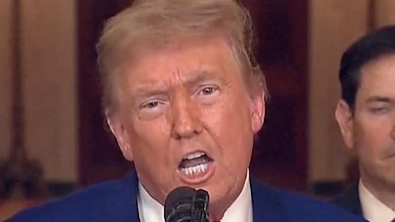 トランプはイランへの攻撃を確認します