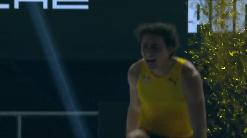 Duplantis med ny verdensrekord i stavsprang: 6,31 meter