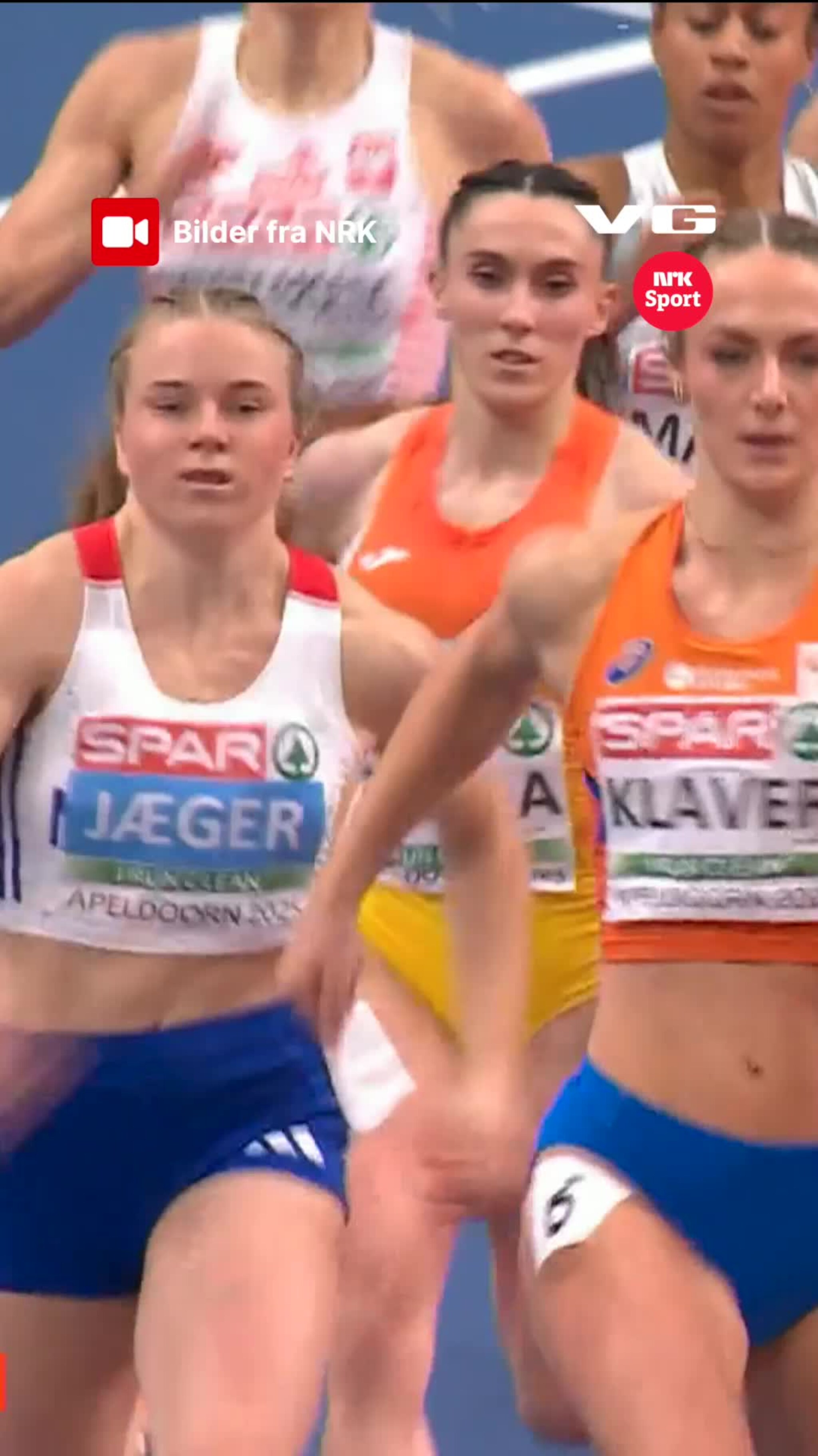 Jæger løper inn til sølv