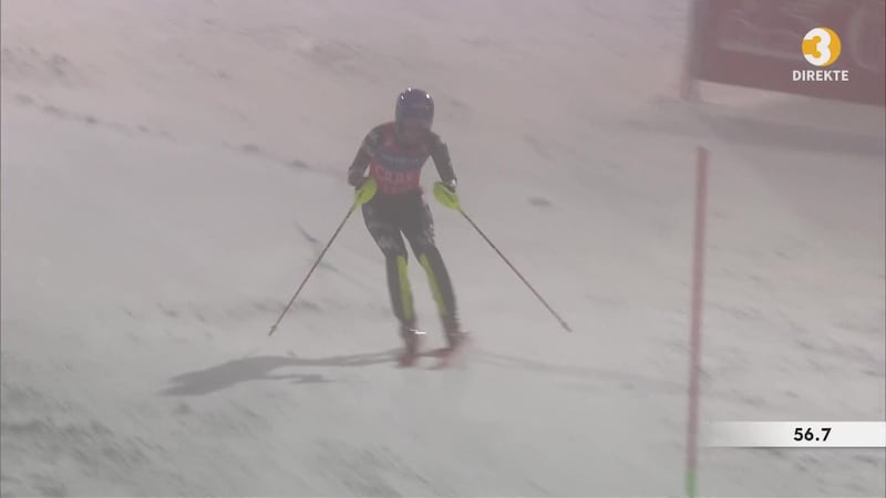 Mikaela Shiffrin vant suverent i slalåmåpningen