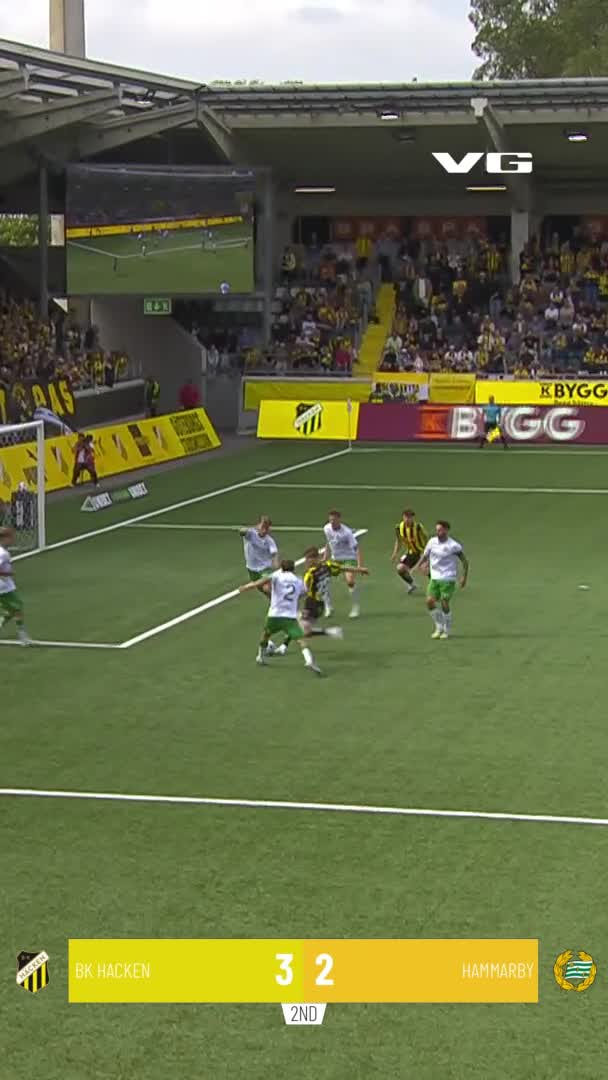 3-2: Svanback, BK Hacken