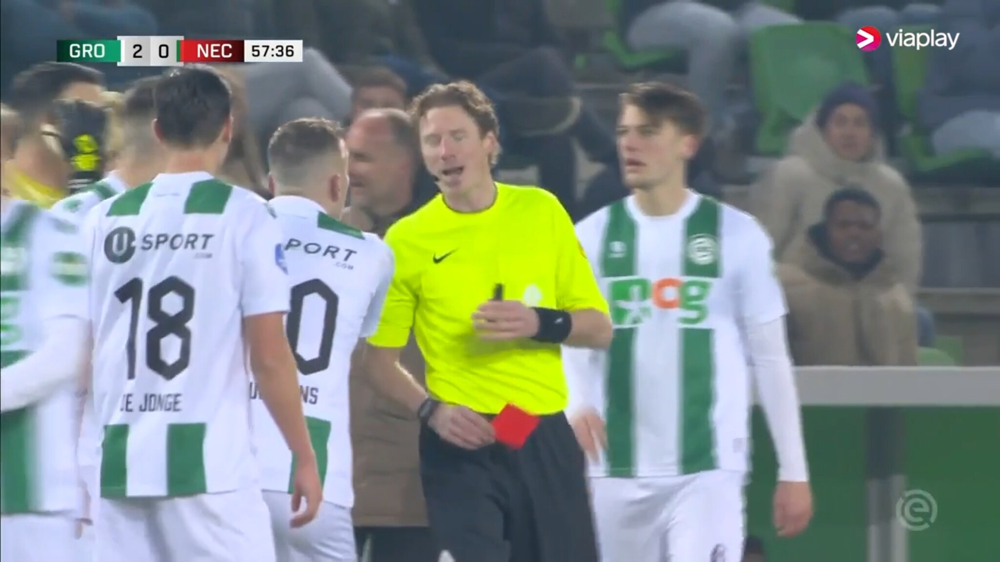 Thijmen Blokzijls røde kort mot Nijmegen