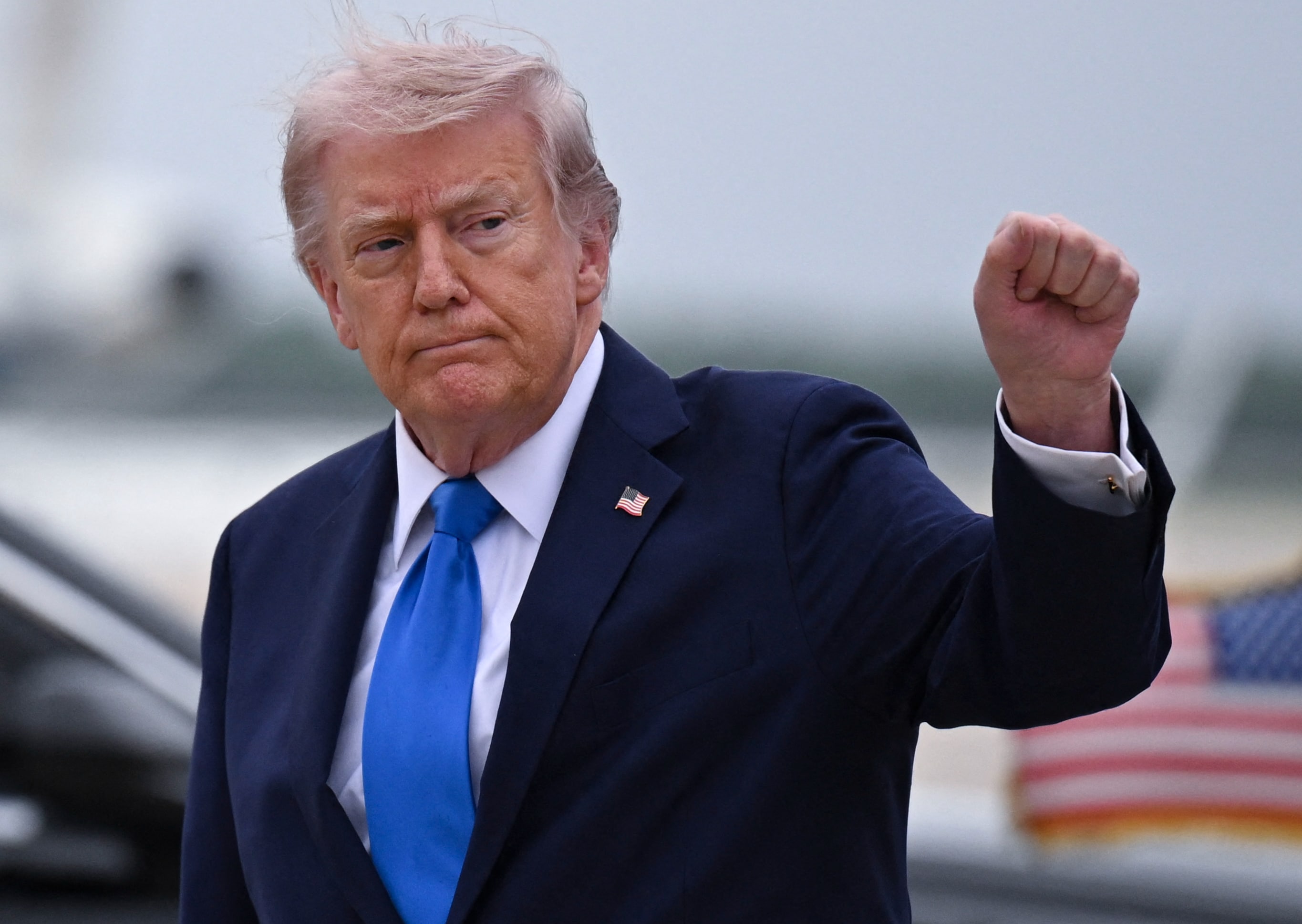 Trump taler på korrespondentmiddag