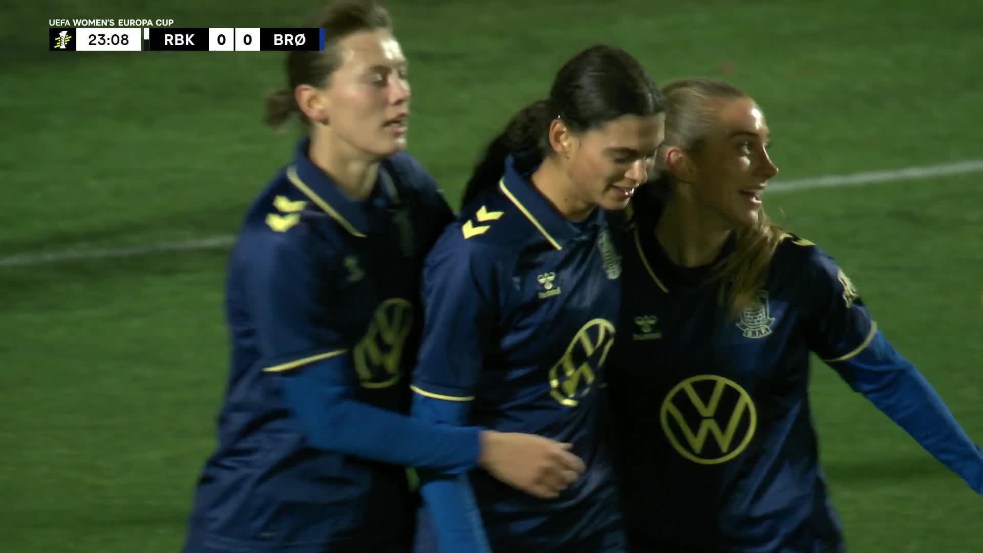 Mila Bischoff scorer mot Rosenborg Ballklub Kvinner (W) — Norway