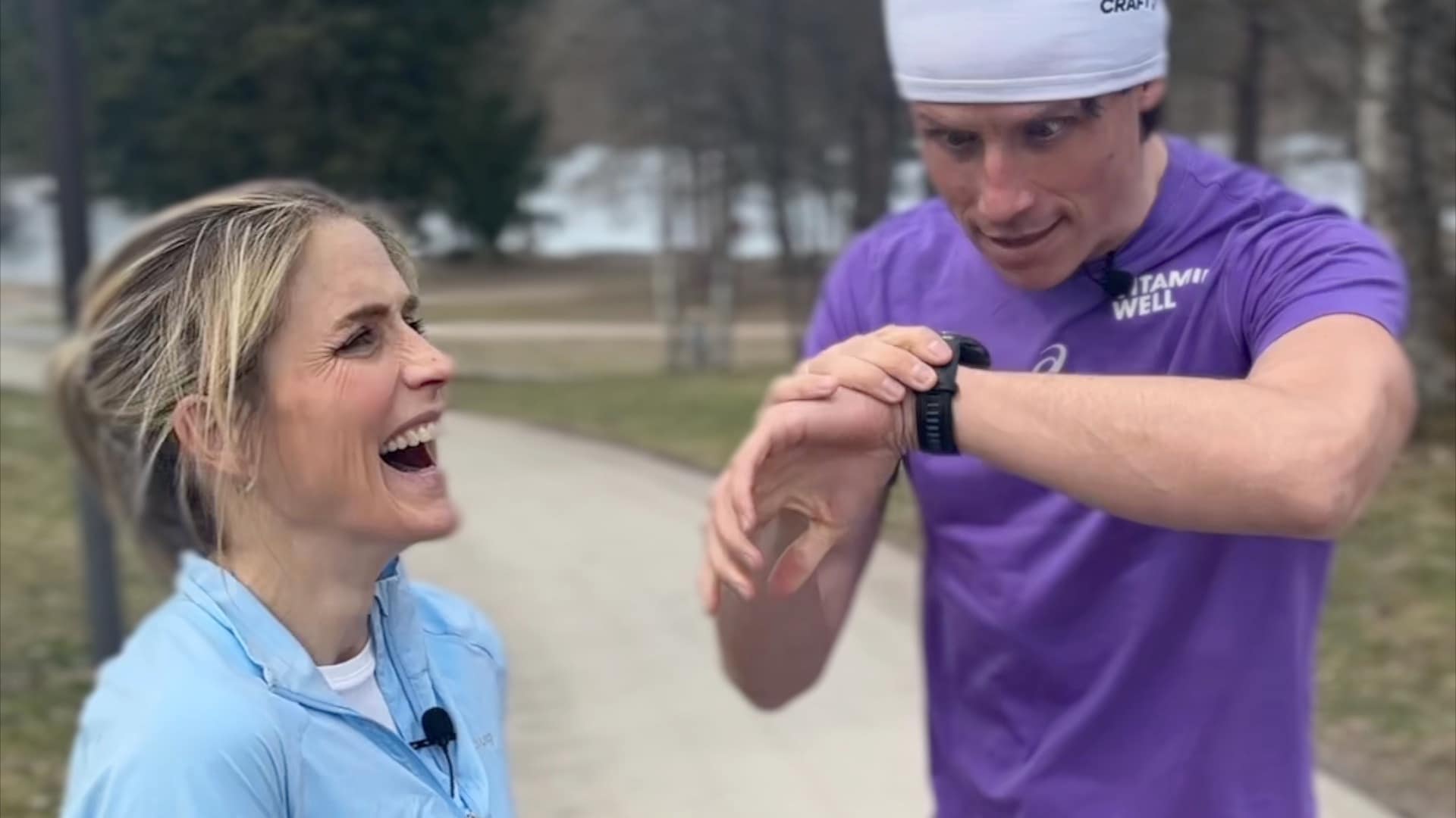 – Hun spiser grovbrød og brunost og driter i pulsklokka