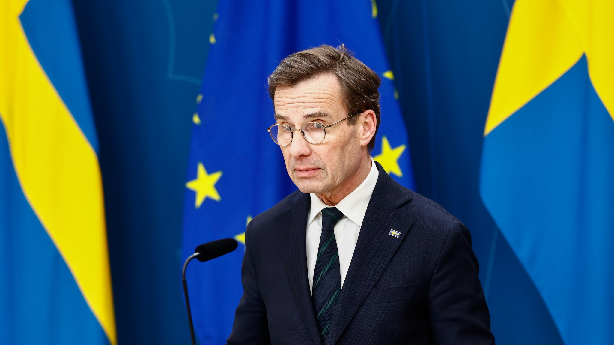 Sverige statsminister: – Står sterkere i dag enn for et år siden