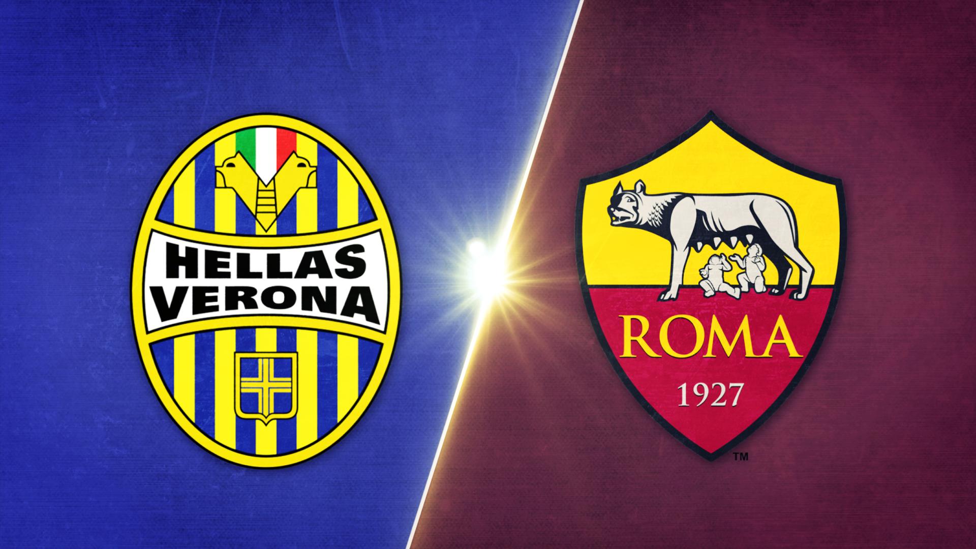 Se Verona - Roma på 25 minutter