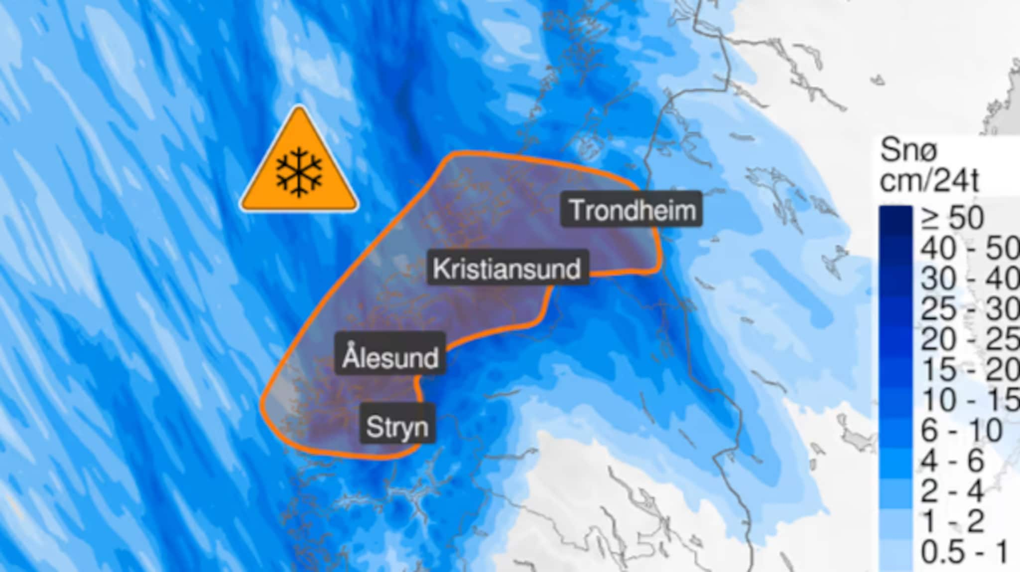 Siste nytt om snøkaoset