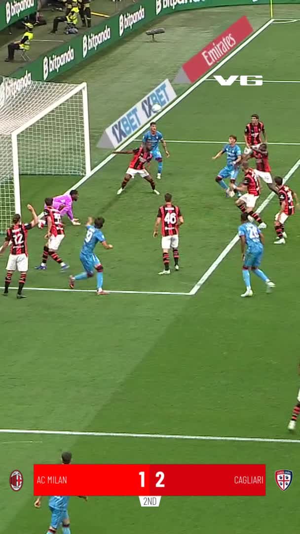 1-2: Rodriguez, Cagliari