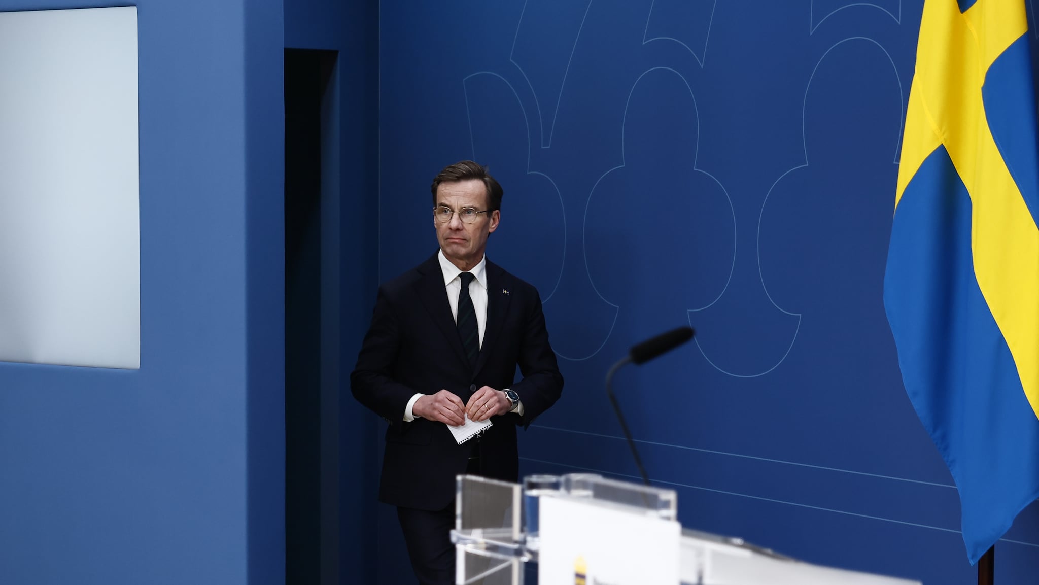 Sveriges statsminister: – Må ha is i magen
