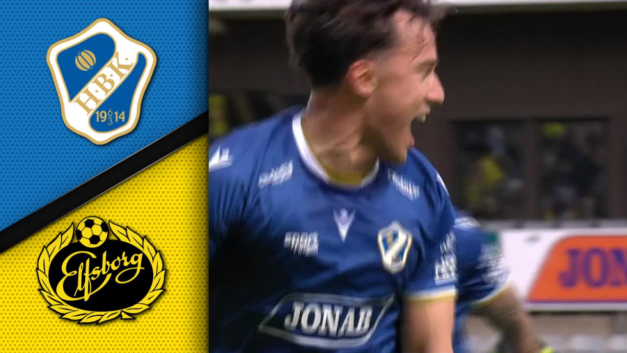 Se høydepunktene fra Halmstad - Elfsborg